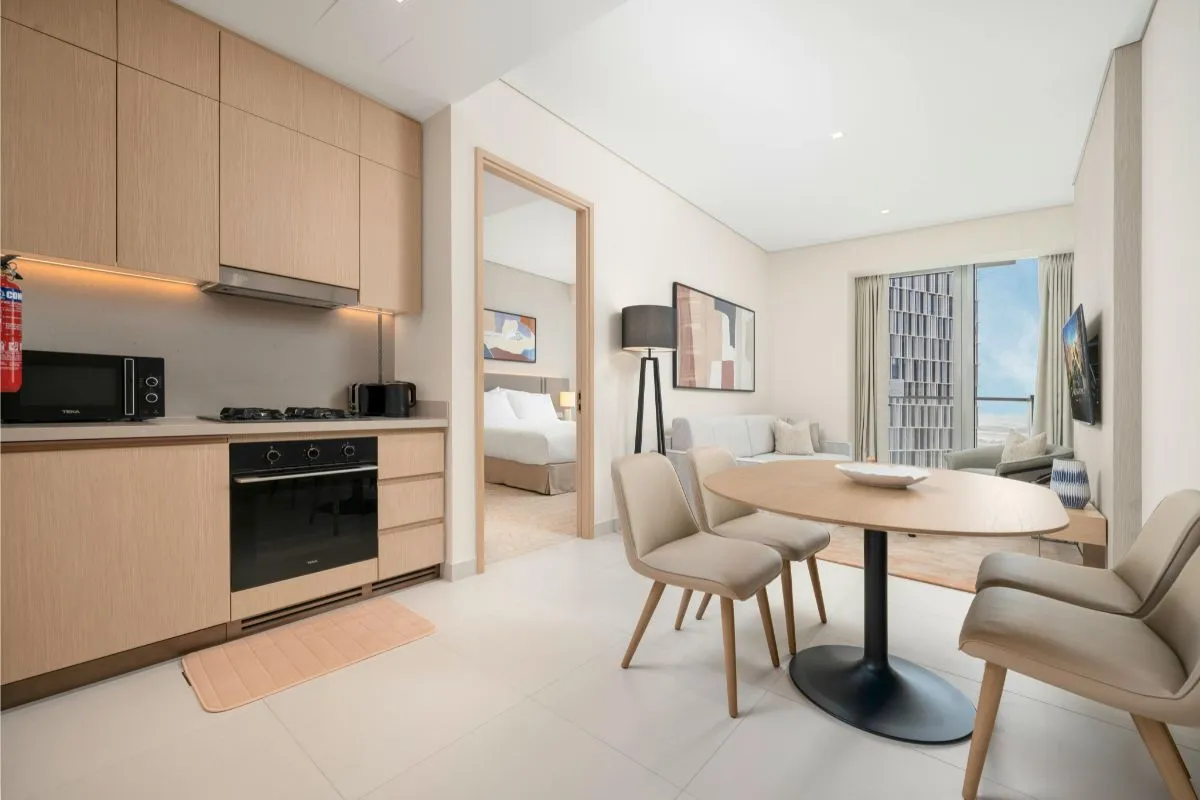 phòng bếp phong cách minimalism tối giản
