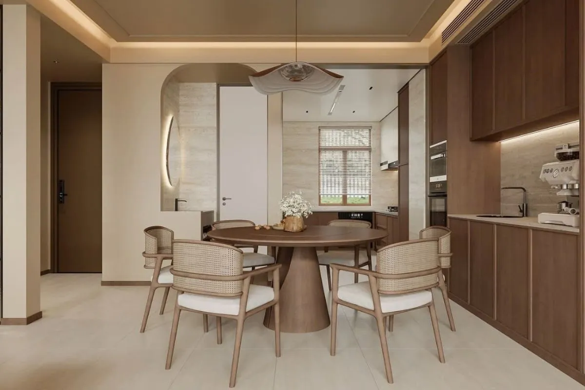 phong cách wabi sabi mộc mạc